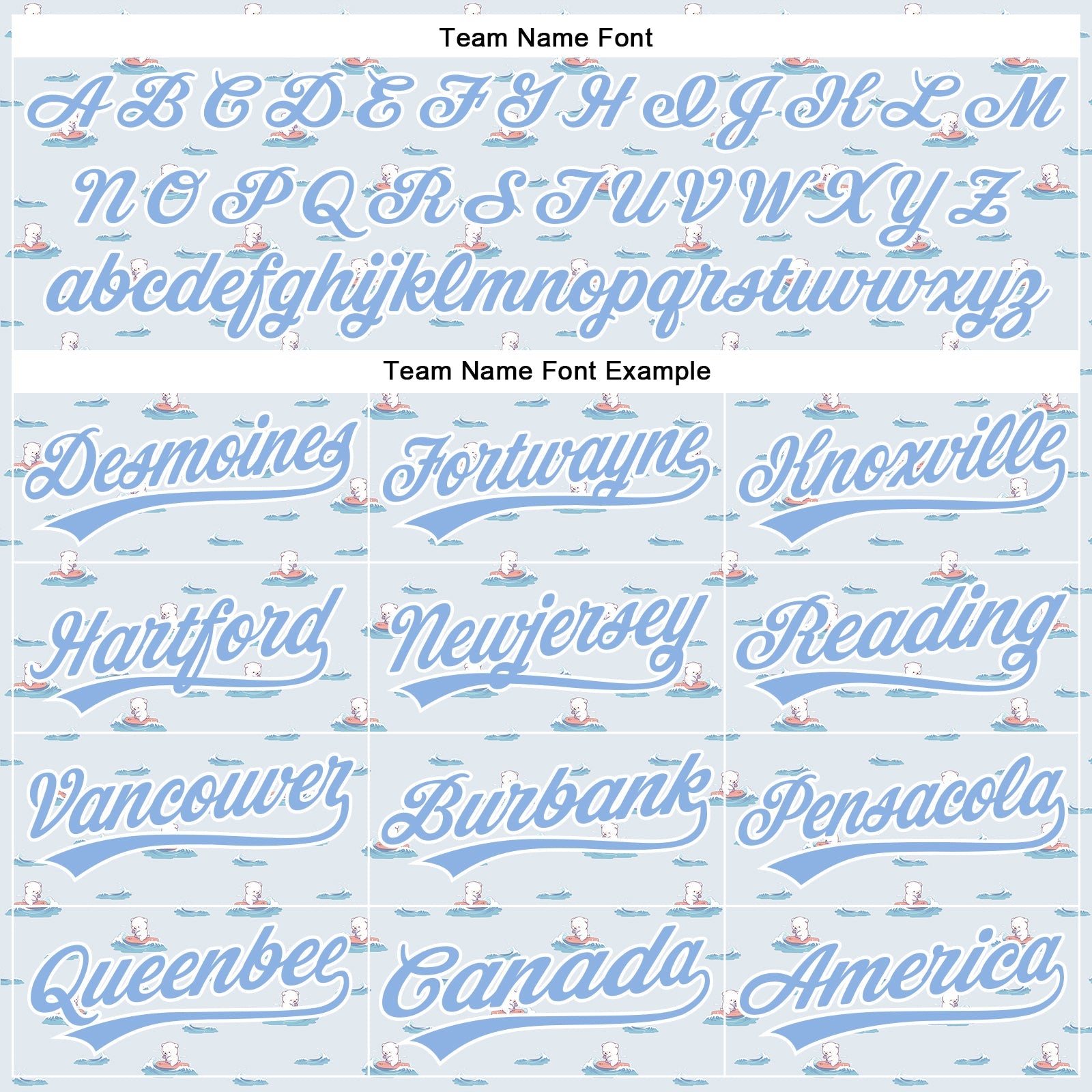 Custom Gray Light Blue-White 3D Pattern Design Animal Dog Surfing Authentic Baseball Jersey