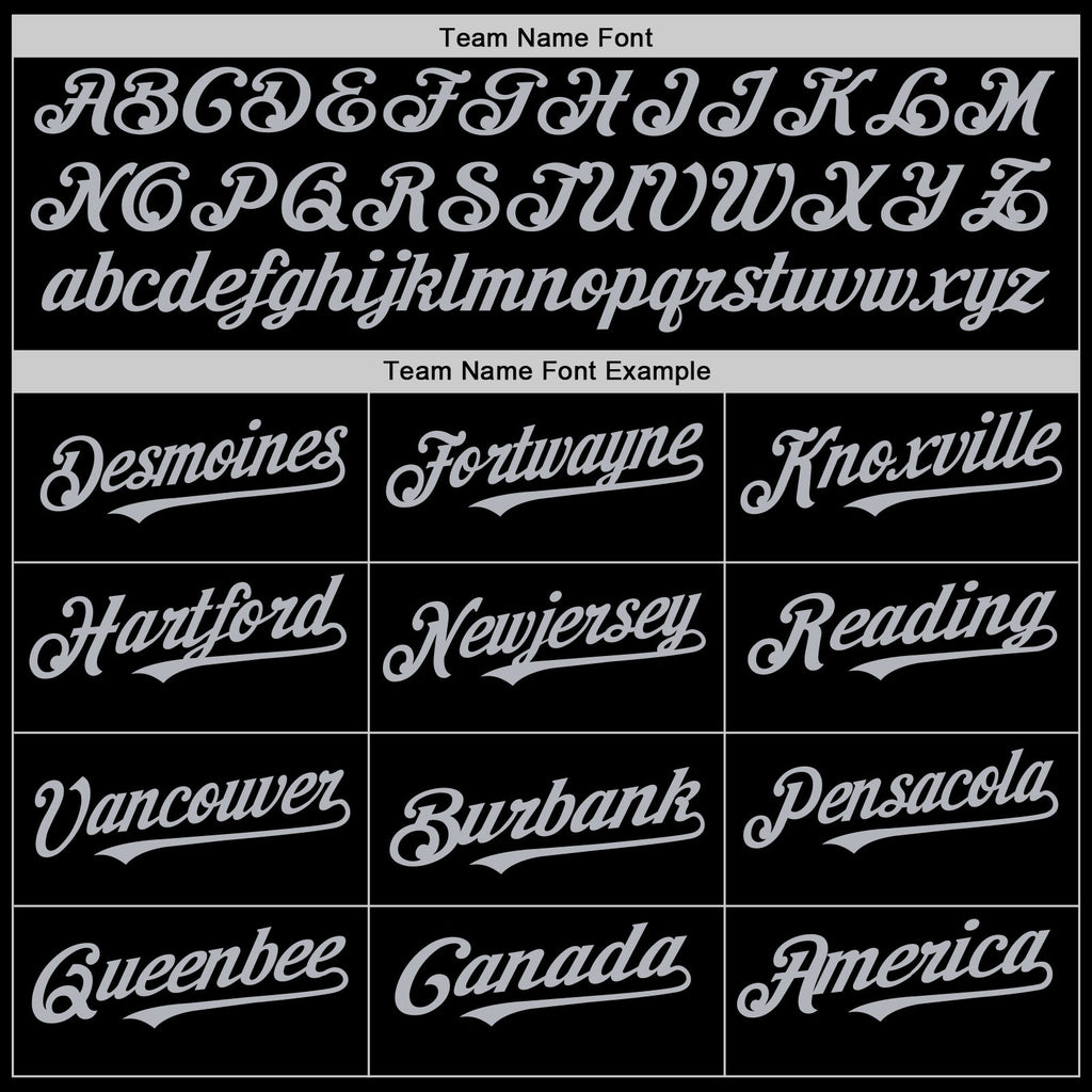 Custom Black Gray-Purple 3D Pattern Design Geometric Shapes Authentic Baseball Jersey