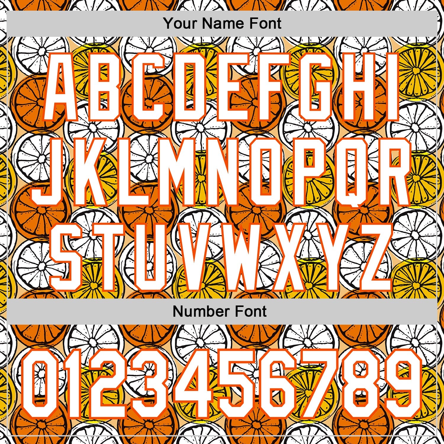 Custom Gold White-Orange 3D Pattern Design Foodie Food Fruit Orange Authentic Baseball Jersey