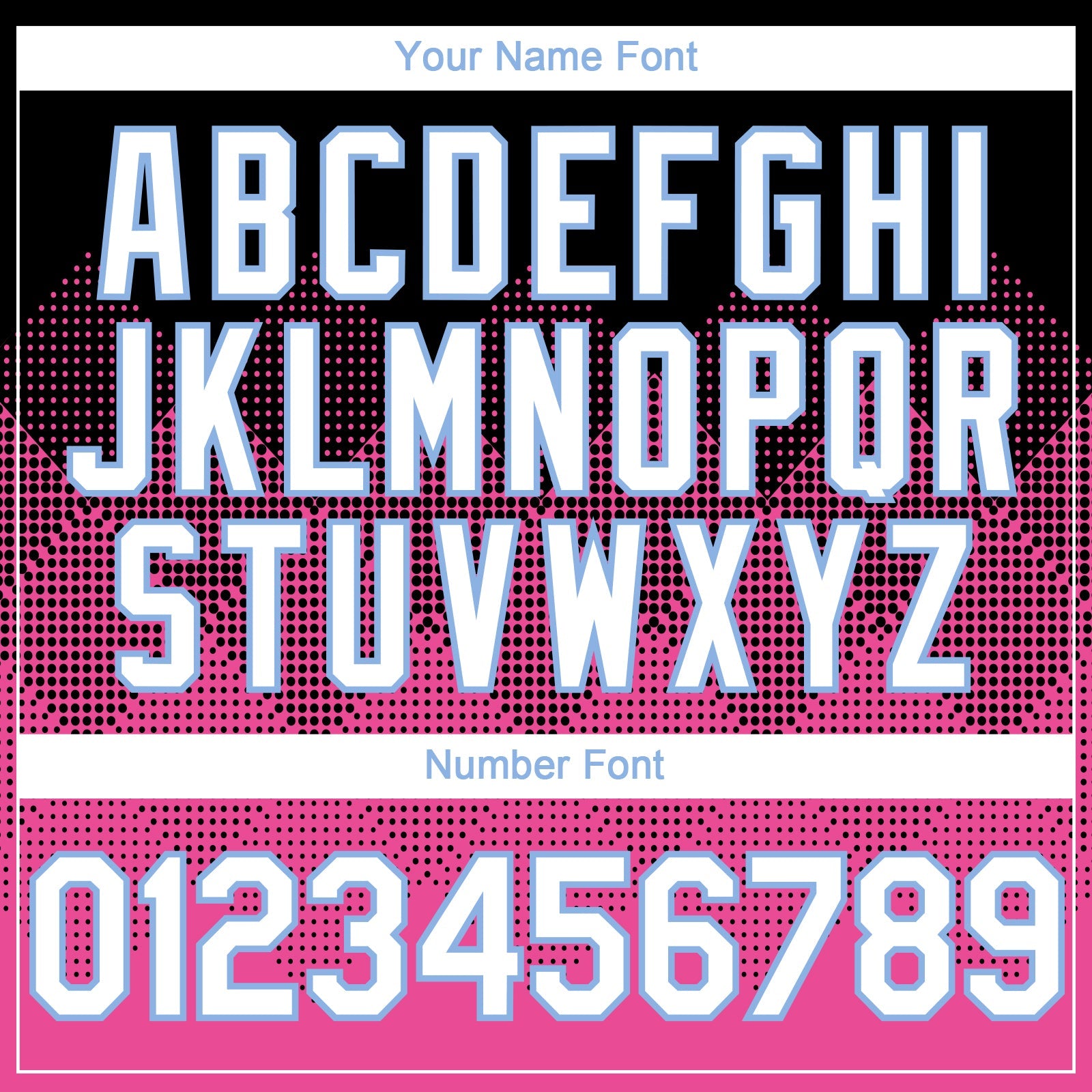 Custom Black White Pink-Light Blue 3D Gradient Square Shape Authentic Baseball Jersey