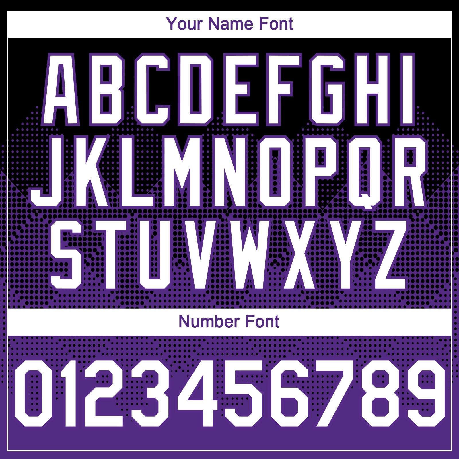 Custom Black White-Purple 3D Gradient Square Shape Authentic Baseball Jersey