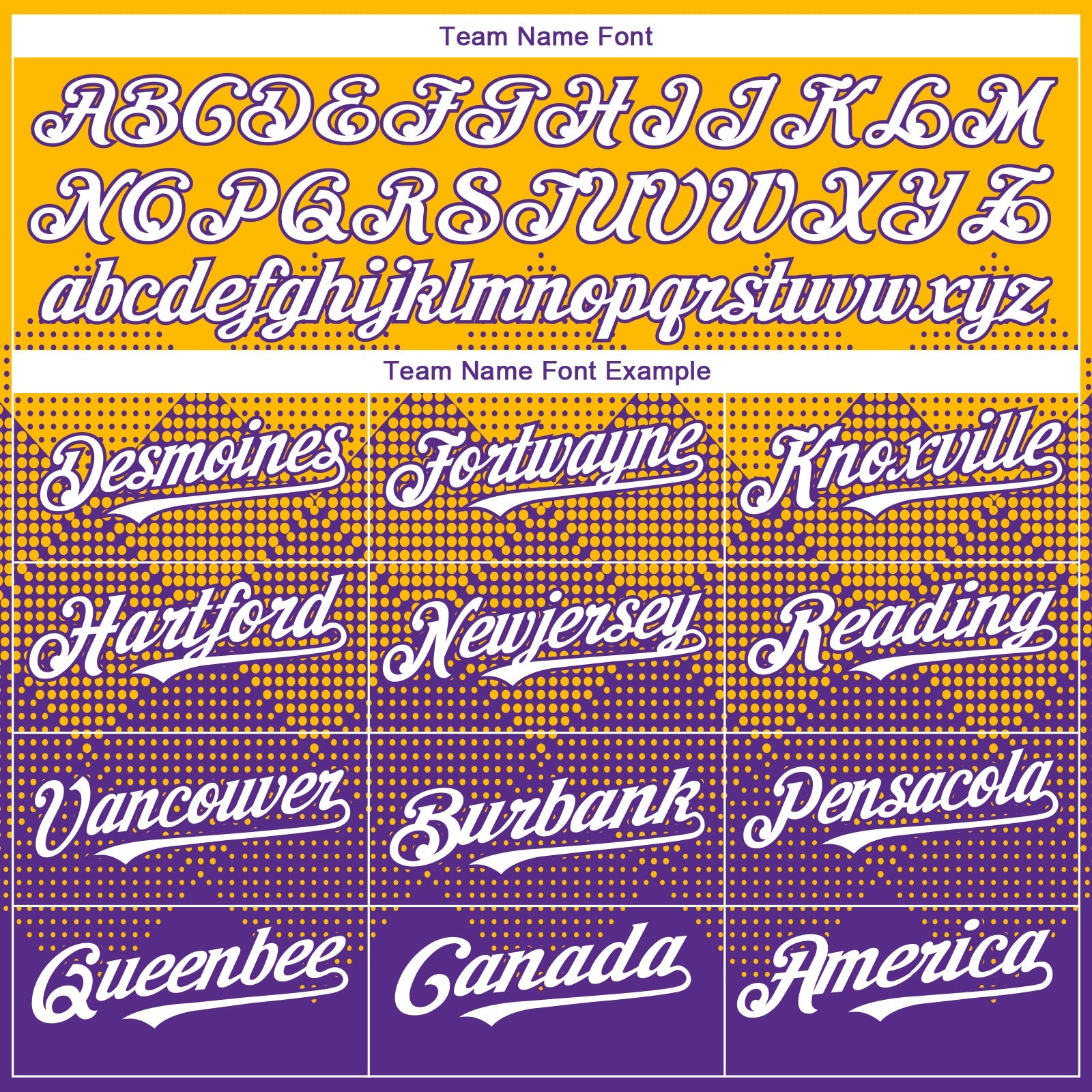 Custom Gold White-Purple 3D Gradient Square Shape Authentic Baseball Jersey