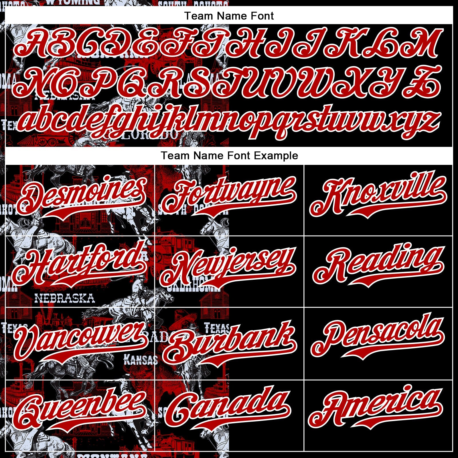 Custom Black Red-White 3D Pattern Design Patriotic American Spirit Rodeo Cowboy Authentic Baseball Jersey