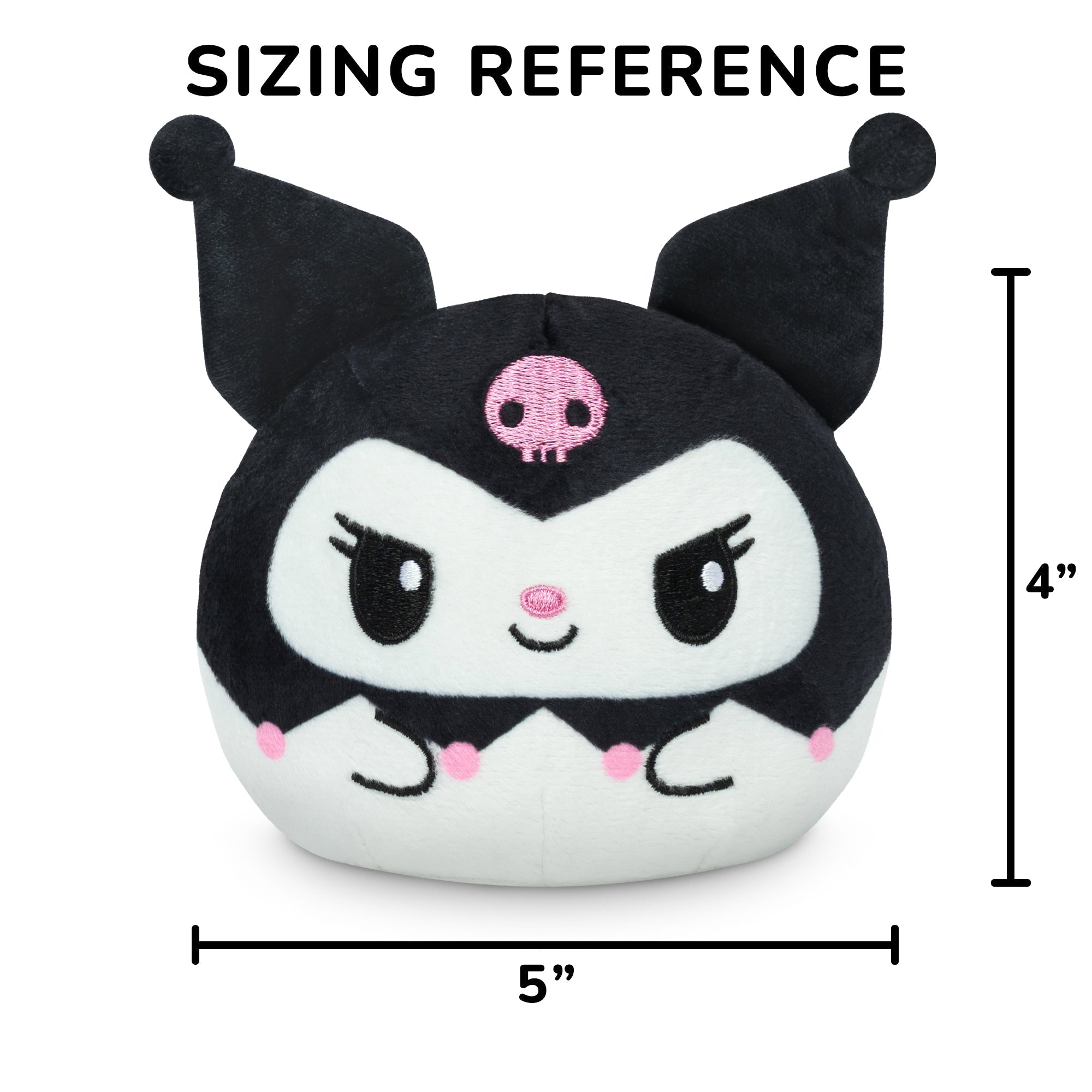 My Melody & Kuromi 4" Reversible Plushie