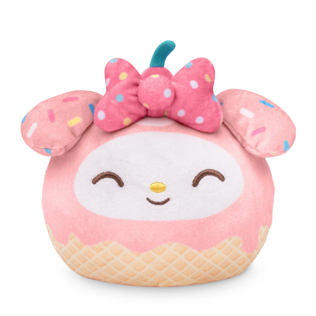 My Melody Ice Cream Cone 4” Reversible Plushie