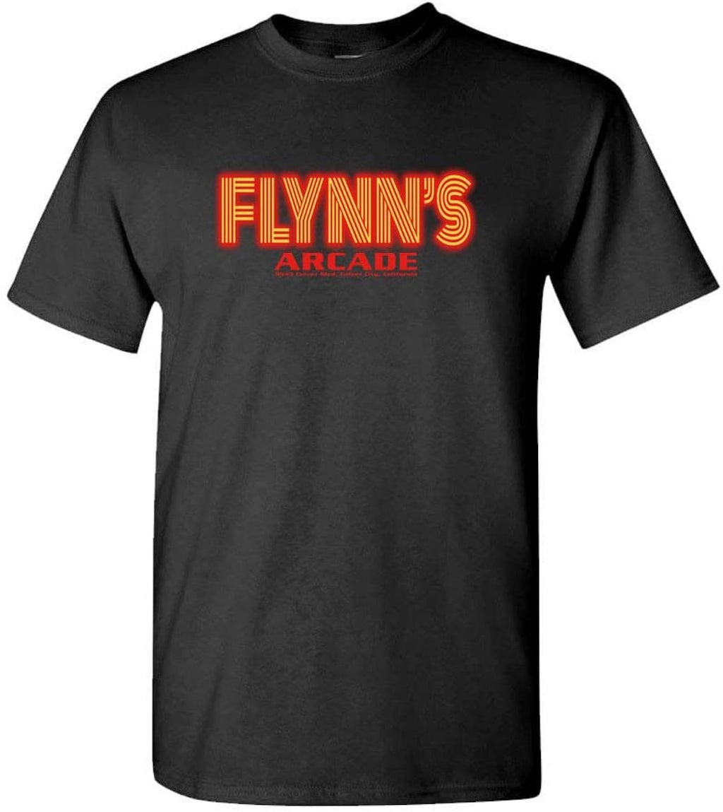 Flynn's Arcade - Movie Retro Novelty 80s - Mens Cotton T-Shirt