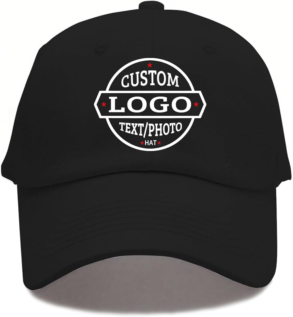 Bulk Custom Hat for Man Woman Design Personalized Hat Bulk Custom Baseball Caps with Logo Text Photo