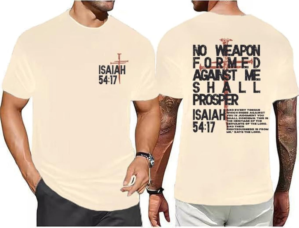 Christian Shirts for Men Religion Faith Shirts Jesus Cross Shirt Faith God Oversized Graphic Tees Bible Verse Tops