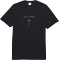 Grace Happens Cross - Funny Minimalist Christian Religious Comfort Colors Adult Heavyweight T-Shirt