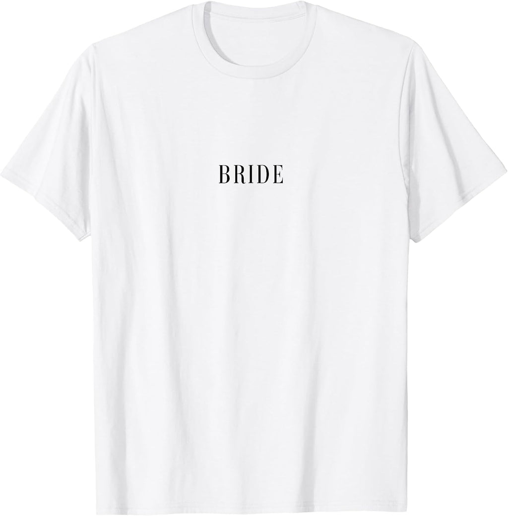 Minimal Design Bride T-Shirt