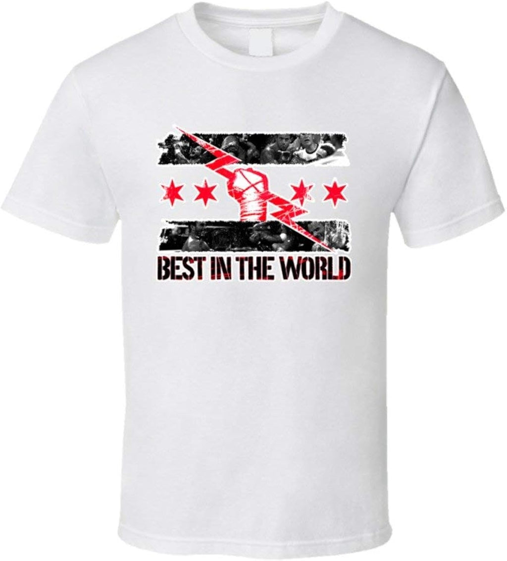 cm of Punk Best in The World Wrestling T Shirt