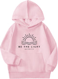 Be The Light Christian Hoodie for Girls Bible Verse Jesus God Religious Faith Sweatshirt Preppy Cute Graphic Top
