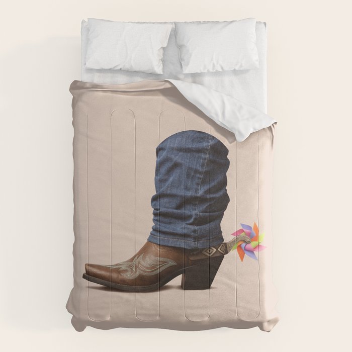 Funny Cowboy  Comforter Gallery Image 6