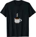 Coffee Cup Pixel Art T-Shirt