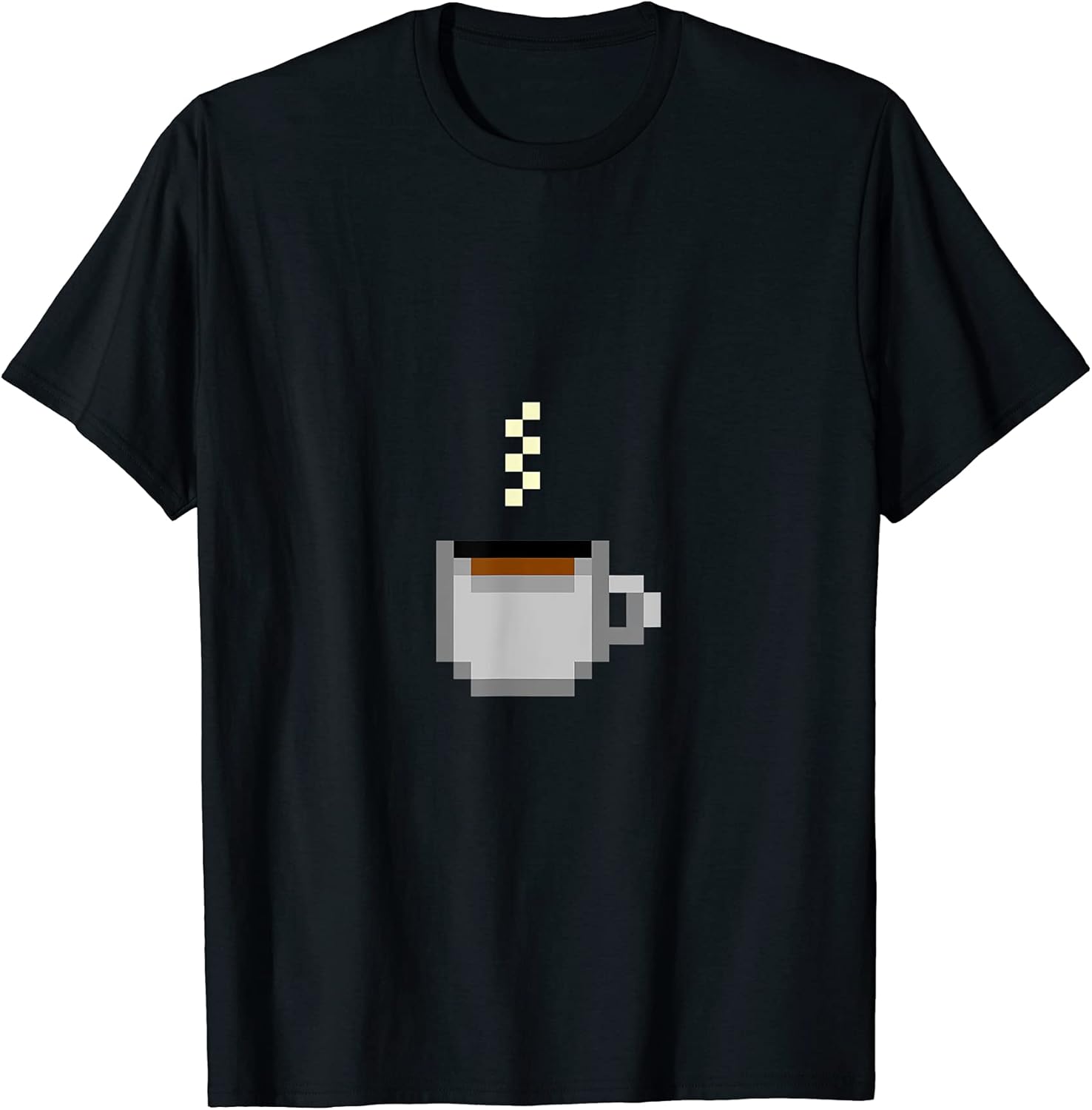 Coffee Cup Pixel Art T-Shirt
