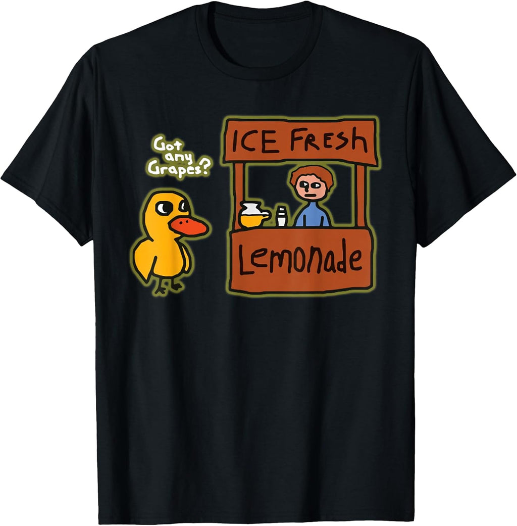 Ice Fresh Lemonade Shirt Duck Funny Got Any Grapes Love Gift T-Shirt