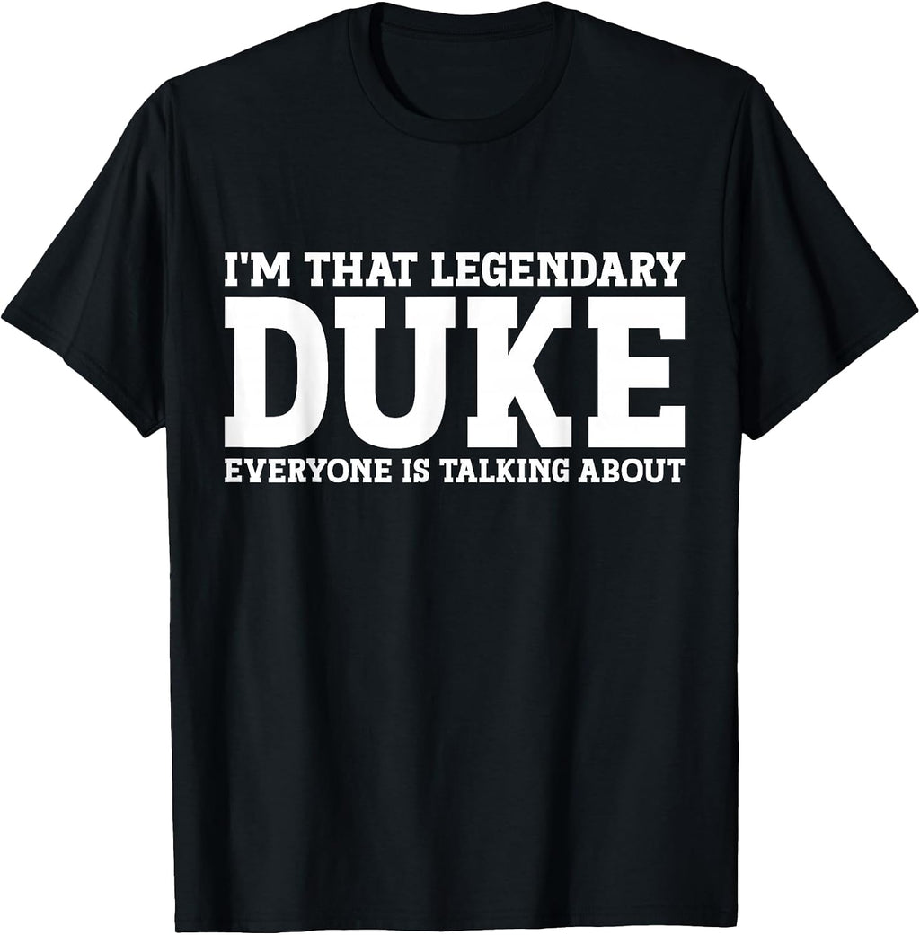 Duke Gifts Duke Tee Men Name Birthday Gifts