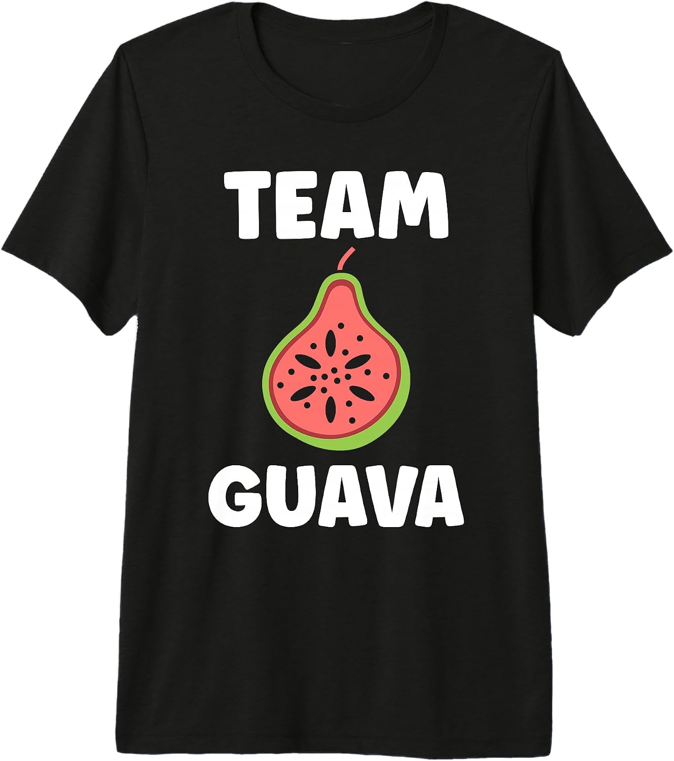 Cute Minimalist simple funnny fruit guava