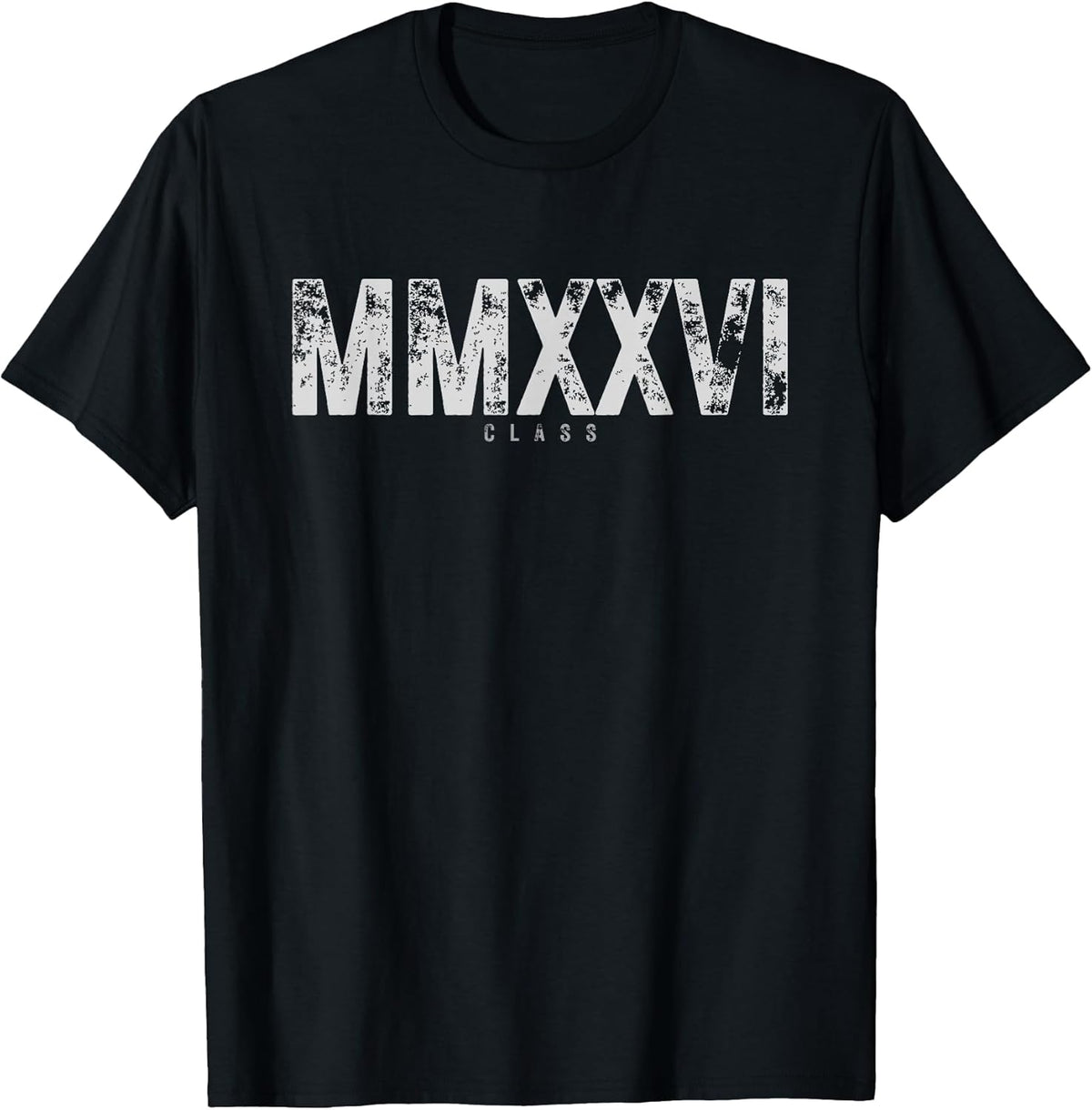 Class of 2026 MMXXVI Graduation Vintage Senior 2026 College T-Shirt
