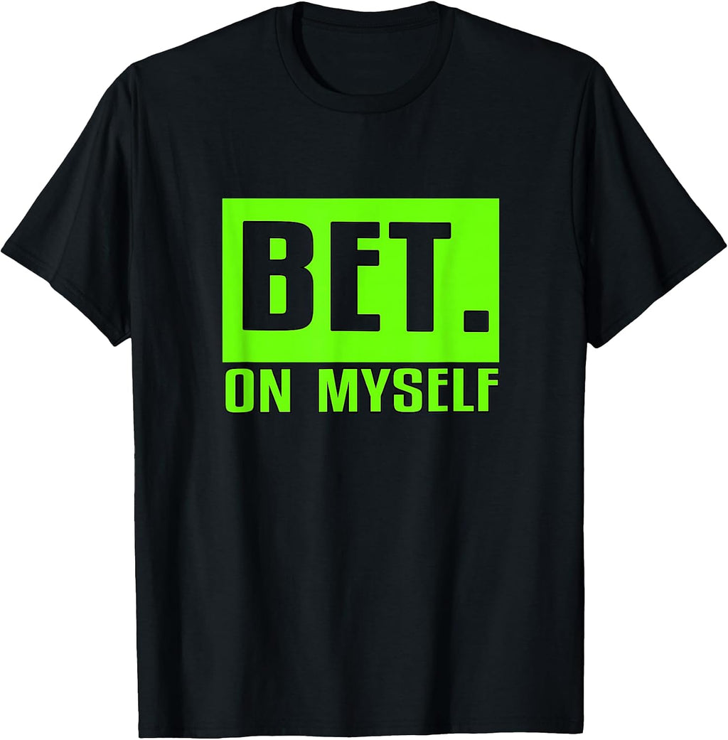 Match Green Color Graphic Tee