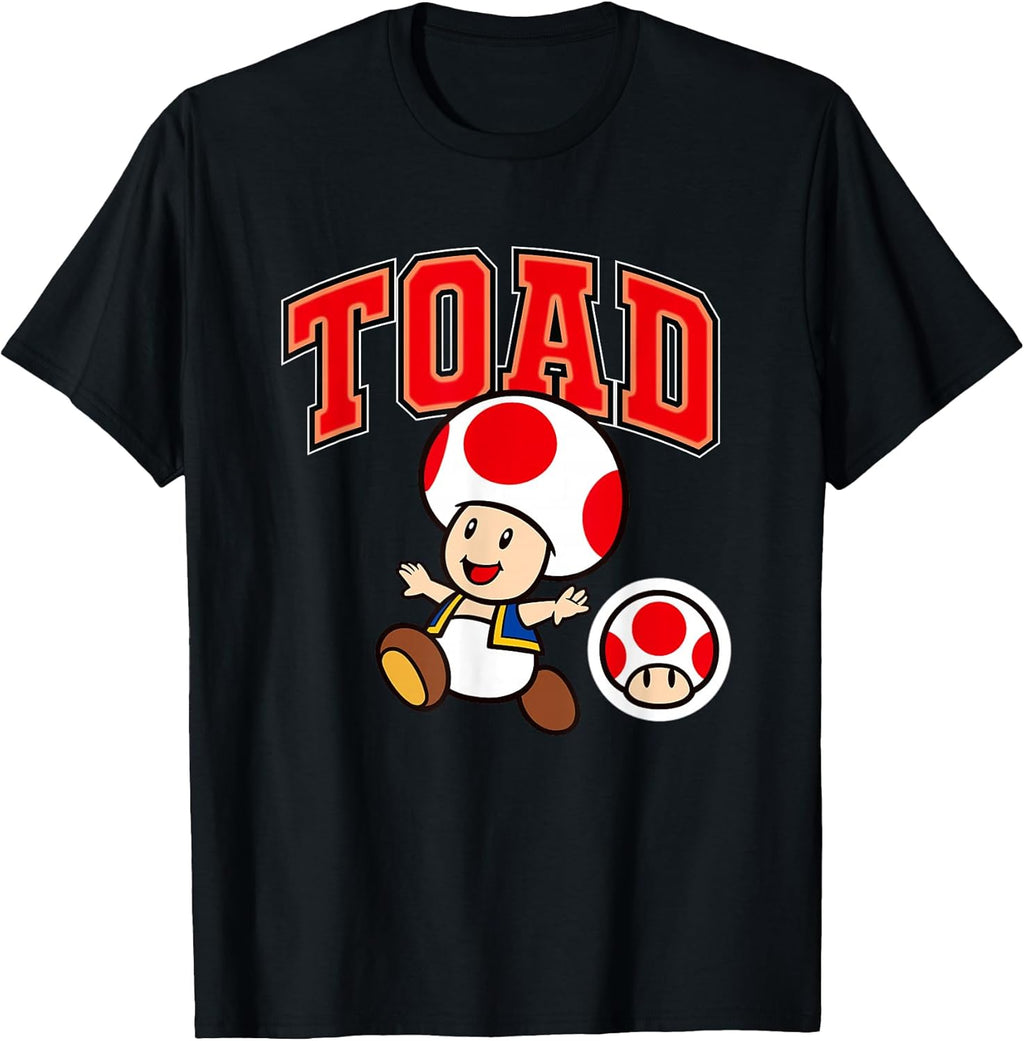 Toad Big Character Collegiate Style T-Shirt
