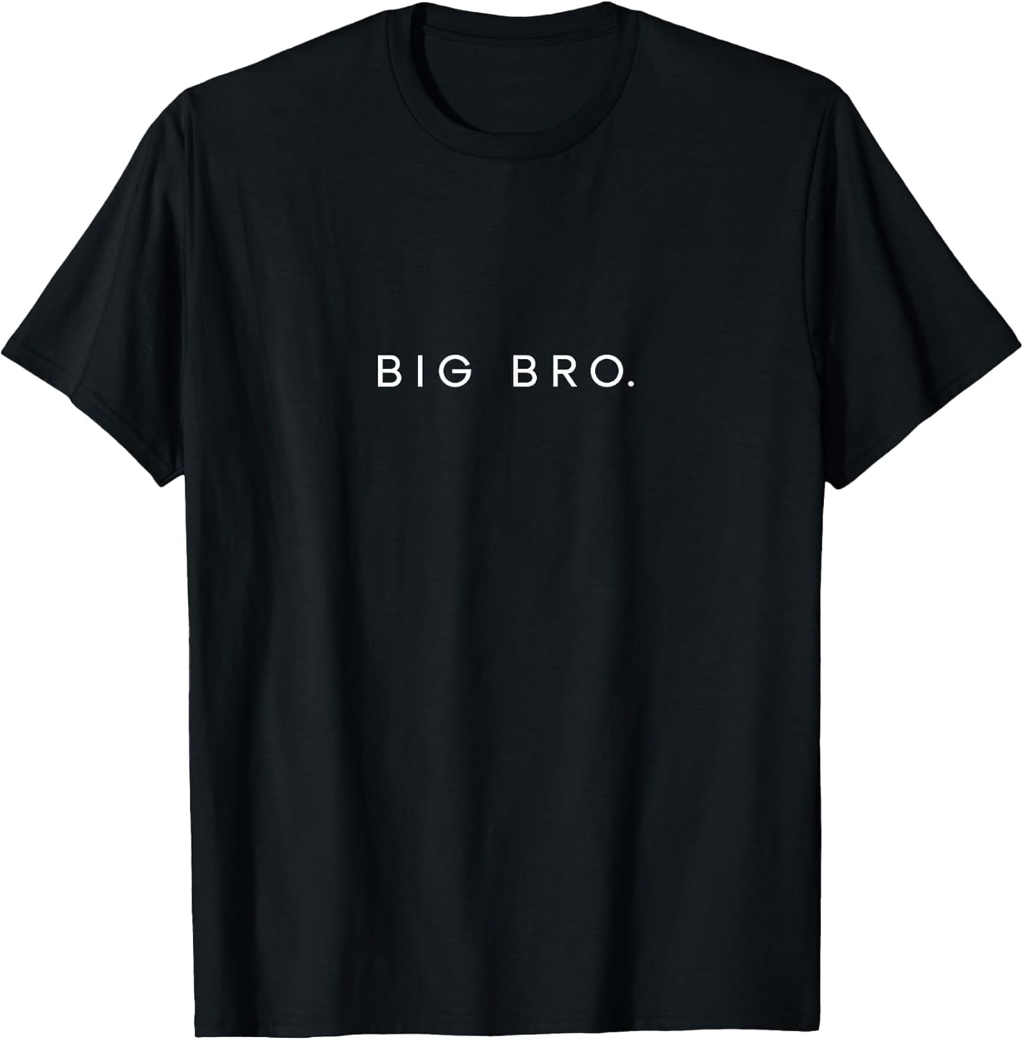 Big Bro Minimalist Lettering Brother Sibling T-Shirt