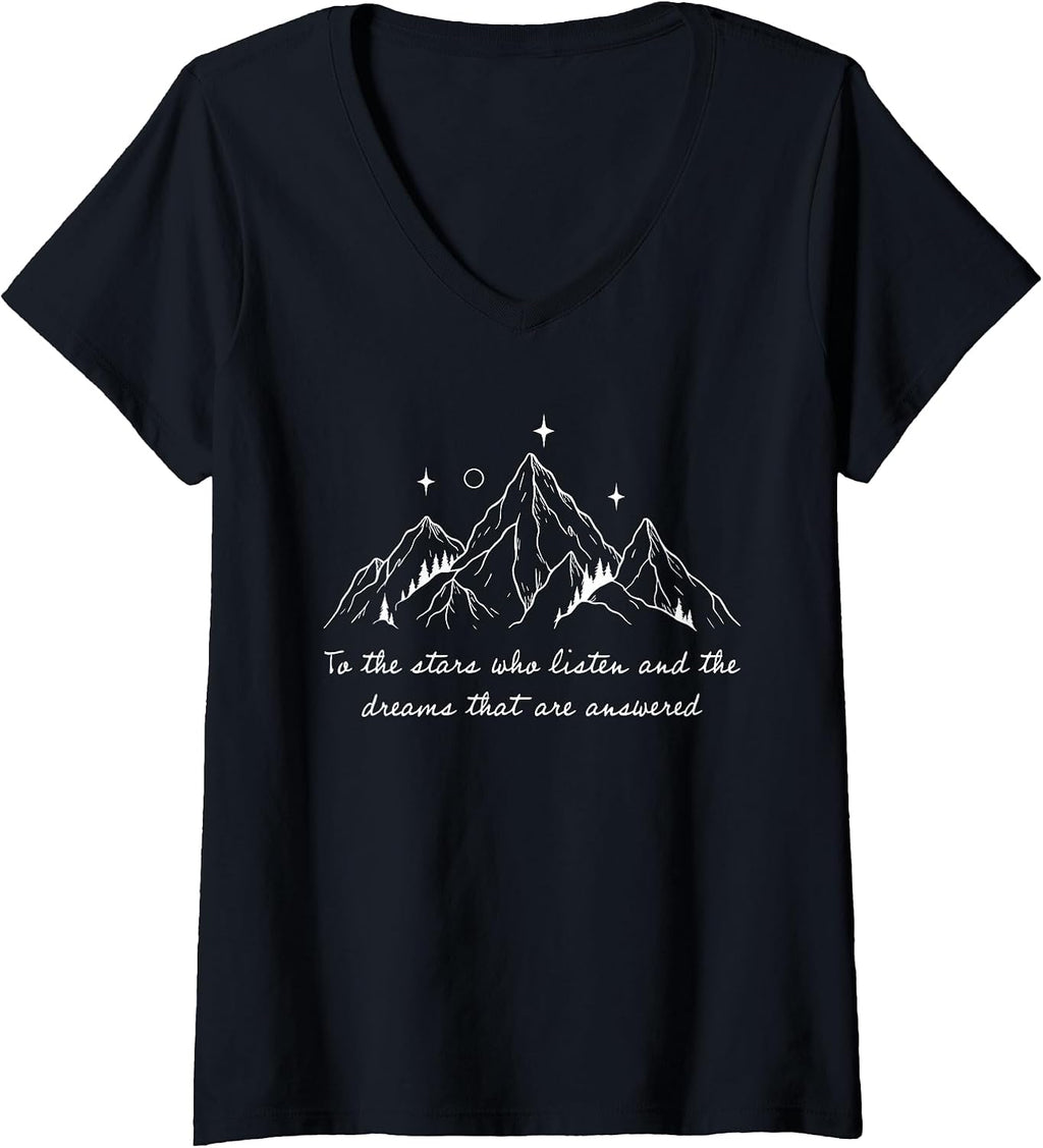 To The Stars Who Listen Book Quote Tees