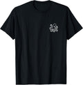 Octopus Minimalist Badge Patch Line Art T-Shirt