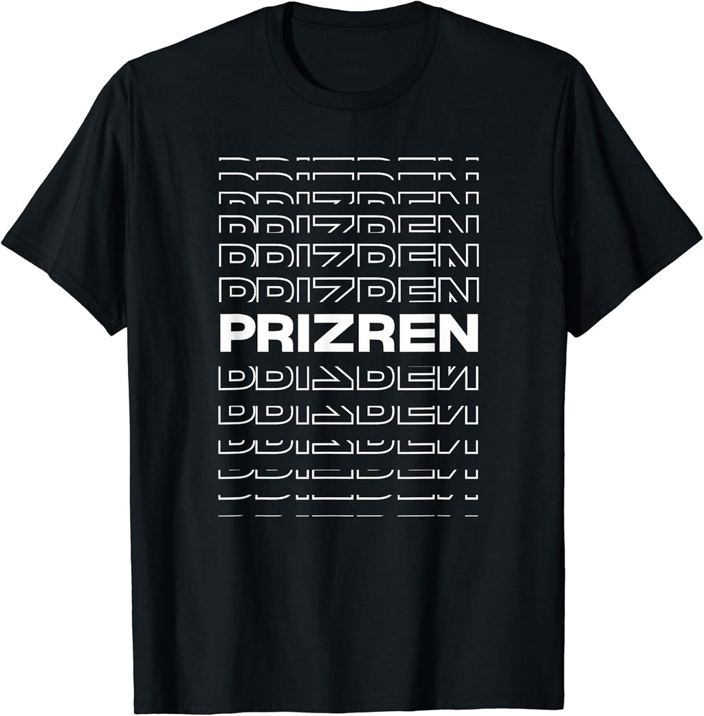Minimalist City - Kosovo Modern Prizren T-Shirt