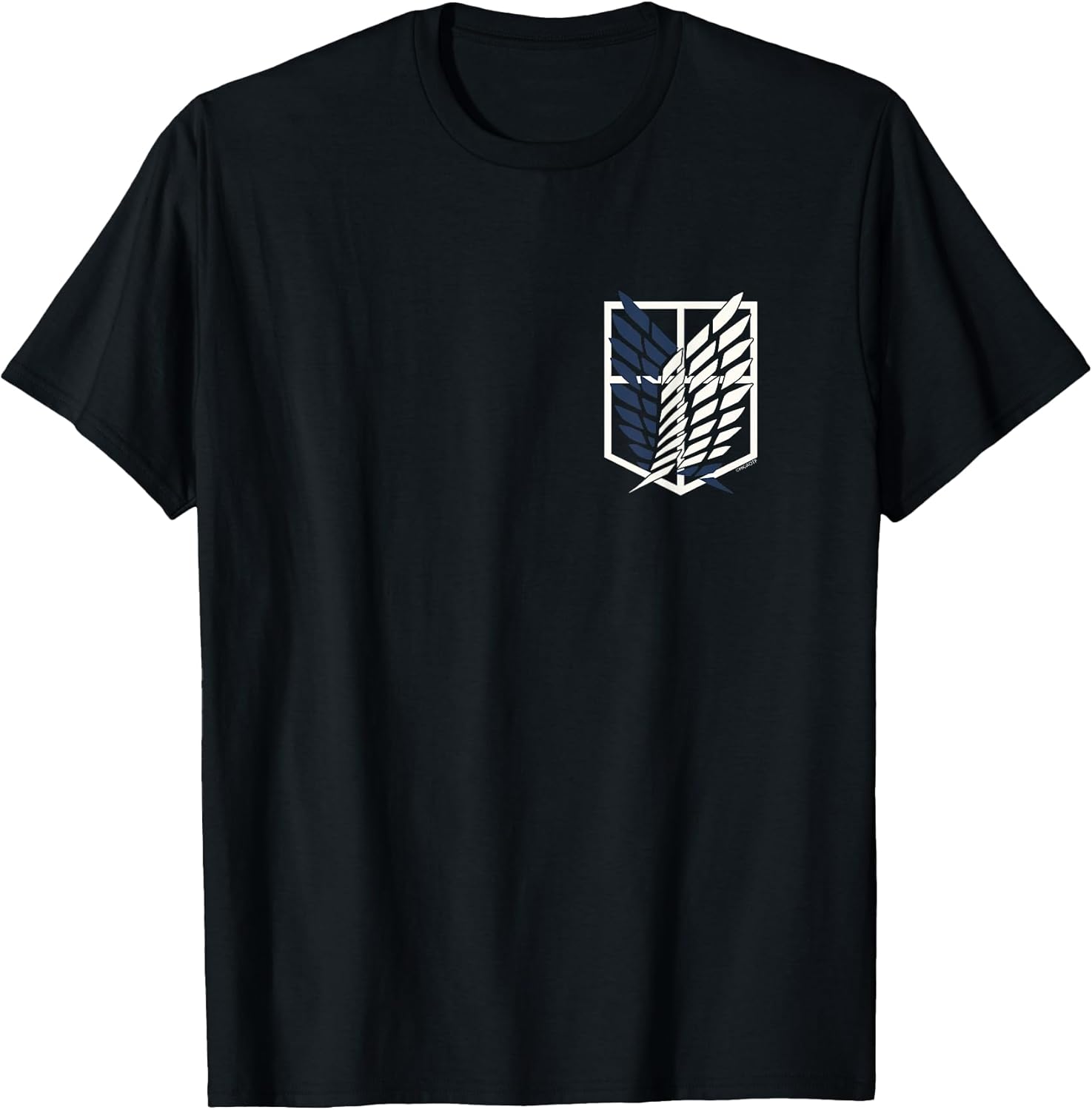 Small Scout Regiment Shield Chest Anime T-Shirt