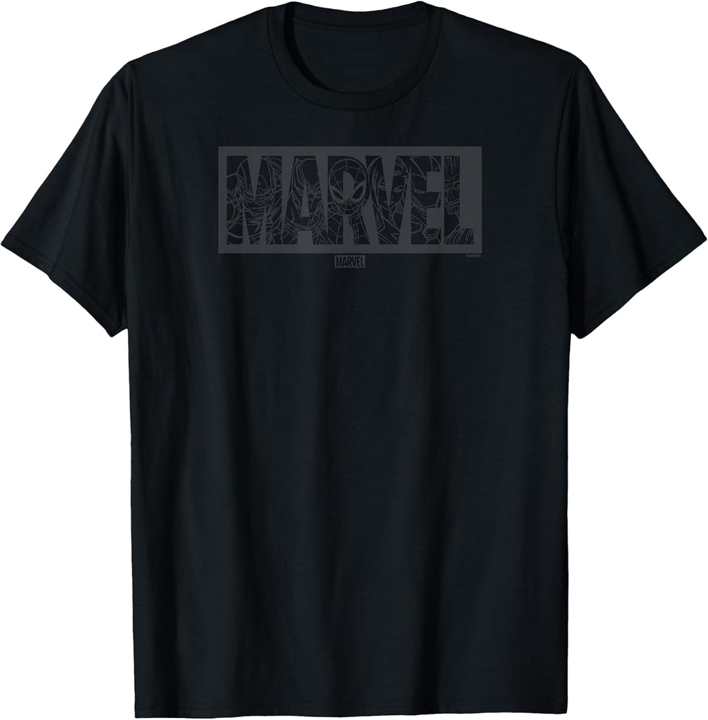 Dark Monochrome Logo T-Shirt