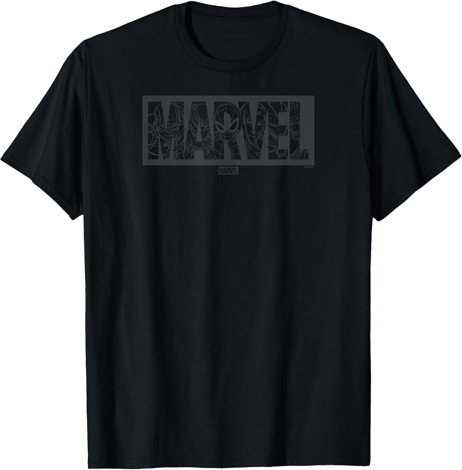 Dark Monochrome Logo T-Shirt