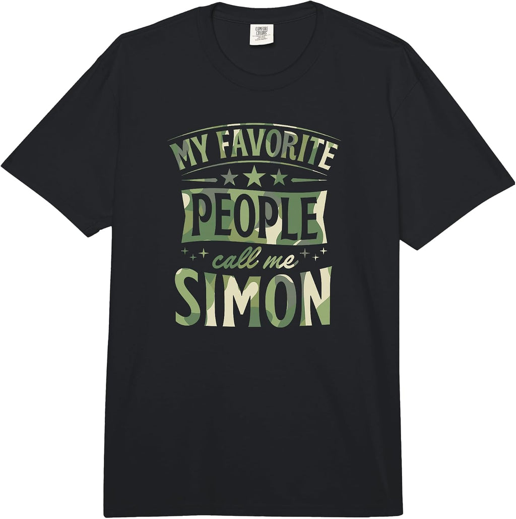 Camo Personalized Boys Name Back To School Merch