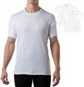 Men's Sweatproof Undershirt - Cotton Crew Neck - Original Fit - with Sweat Pads