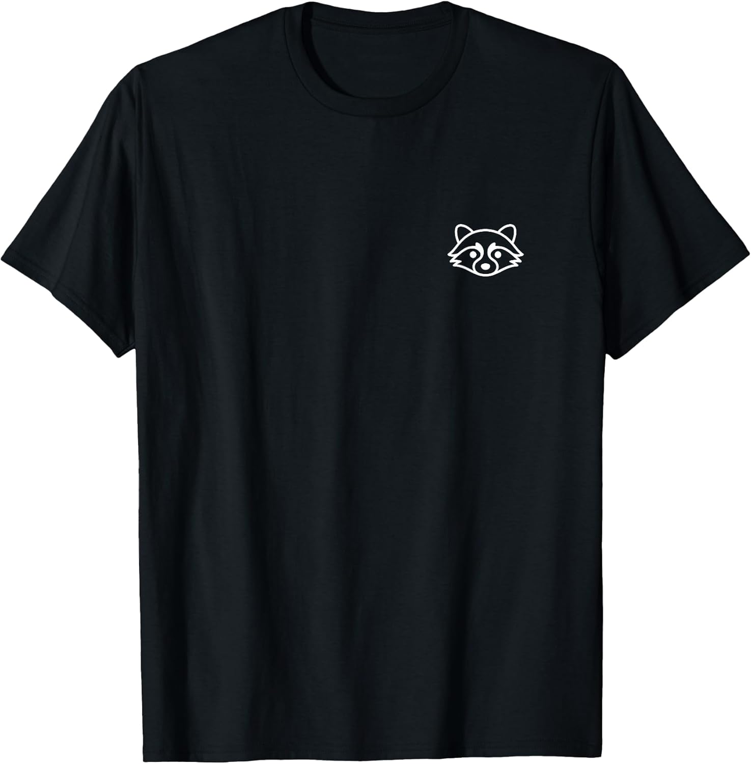 Minimalist Raccoon T-Shirt