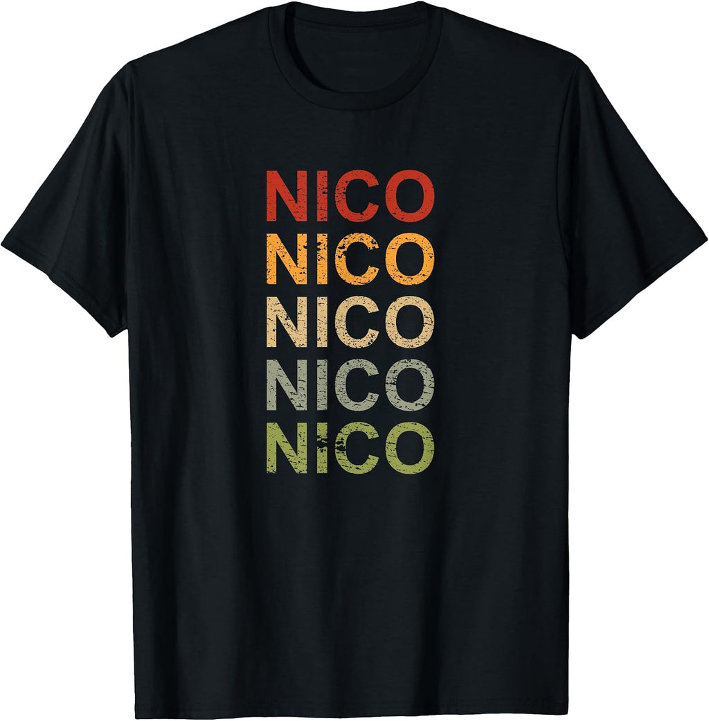 CQ First Name Nico Design for Men and Women
