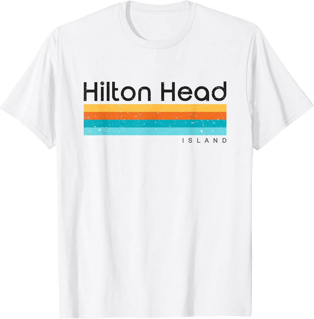 Retro Hilton Head Distressed Designs