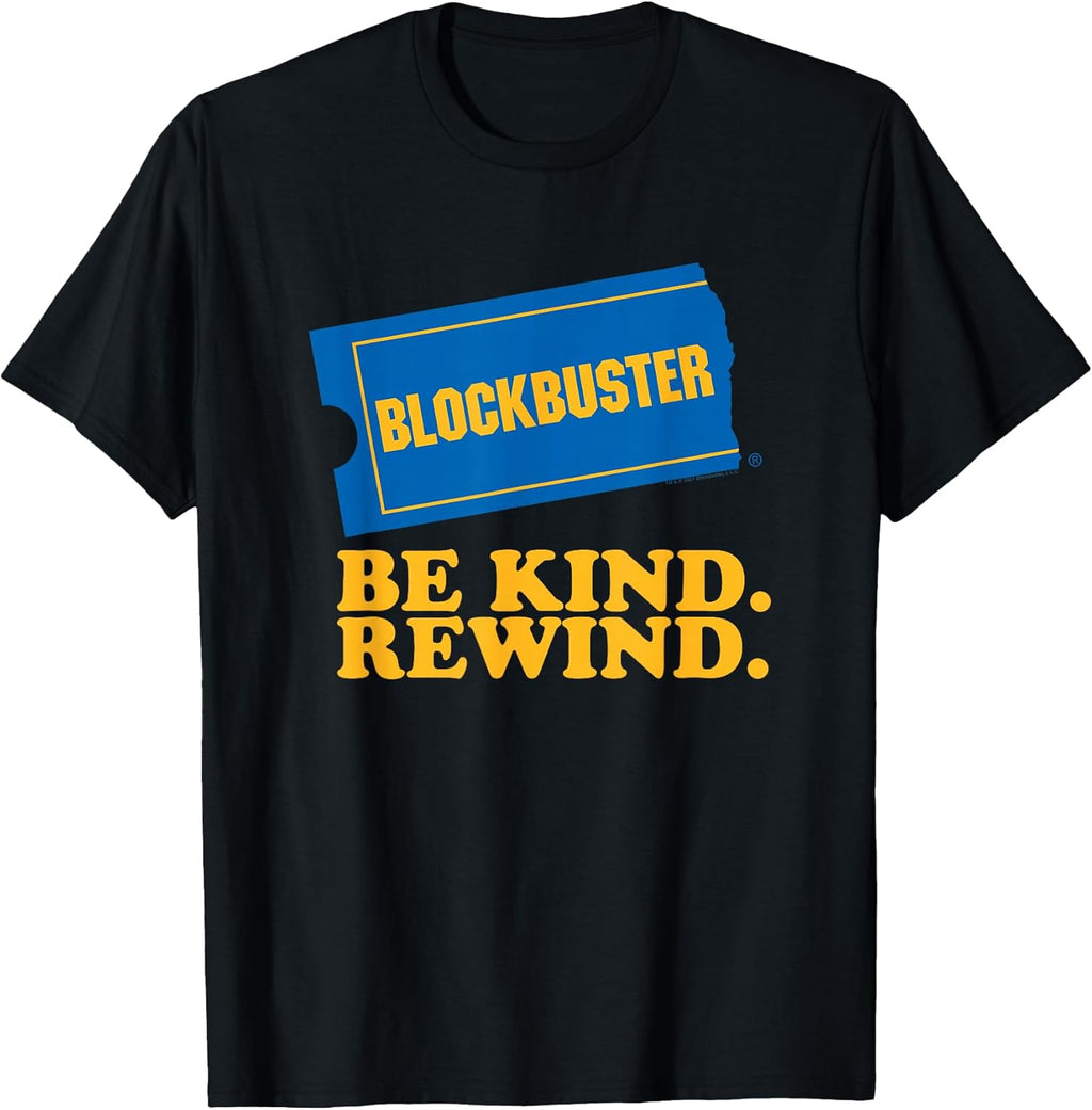 Be Kind Rewind Vintage Ticket Logo T-Shirt