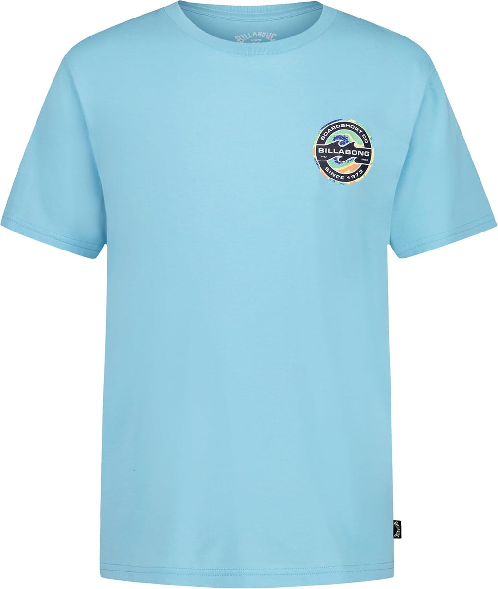 Boys' Premium Short Sleeve Crew Neck Graphic T-Shirt, Regular Fit