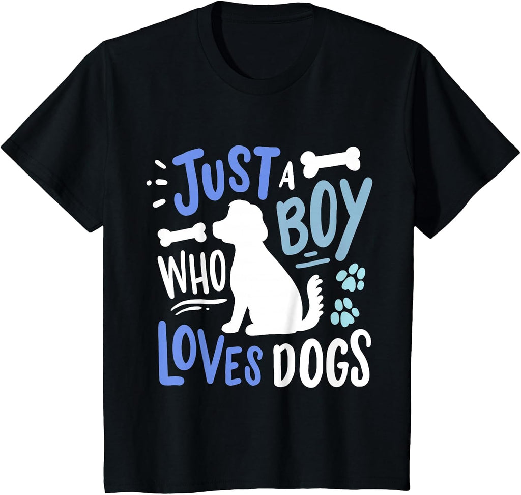 Just A Boy Who Loves Dogs