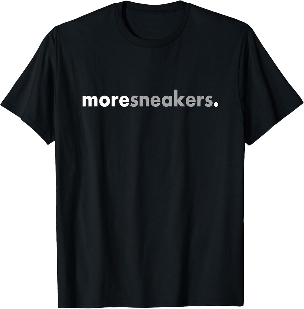Minimalist More Sneakers Love Sneaker Head T-Shirt