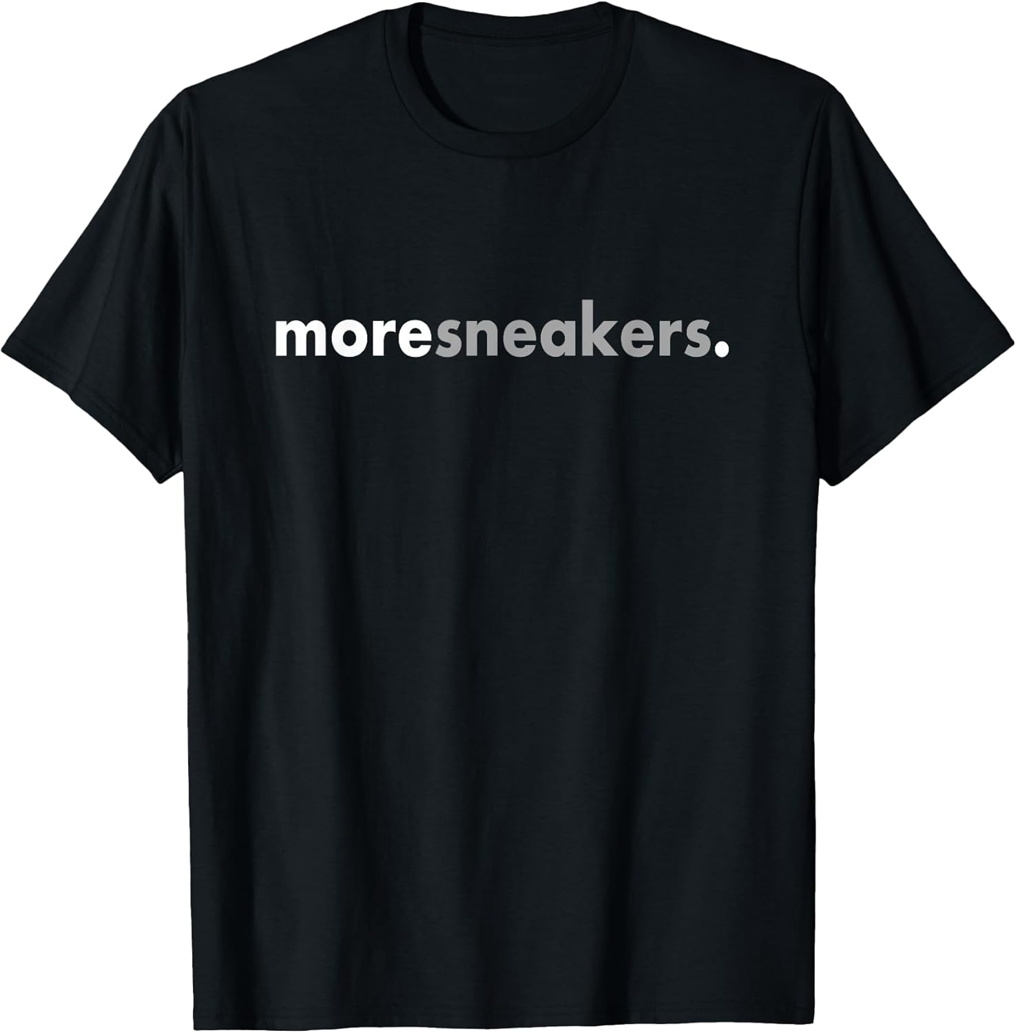 Minimalist More Sneakers Love Sneaker Head T-Shirt