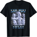 Say You Swear Ai Niche Baby Holding Back Laugh Genz T-Shirt