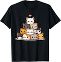 Cat Cute Cats Anime Kawaii T-Shirt