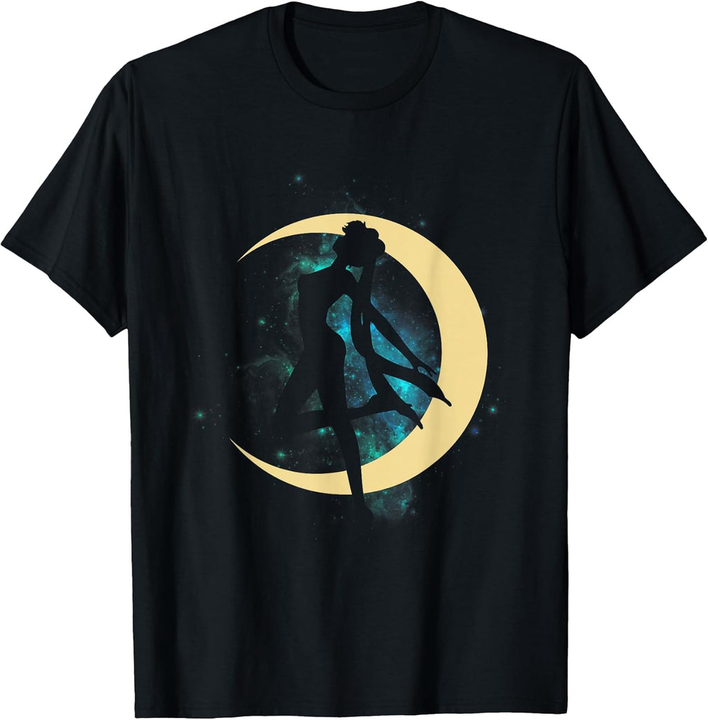 Crescent Moon Planet Sailor Astronomy Mom Anime Girl Fans T-Shirt