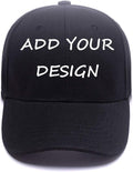 Custom Baseball Cap for Unique Gifts,Personalized Unisex Street Style Plain Hat with Snapback Hats