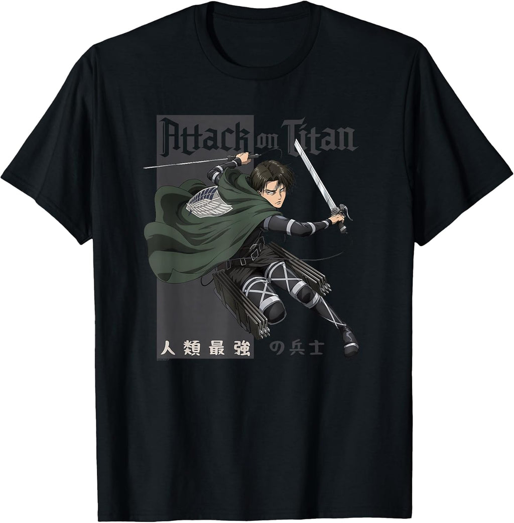 Season 4 Humanity's Strongest Soldier Anime T-Shirt
