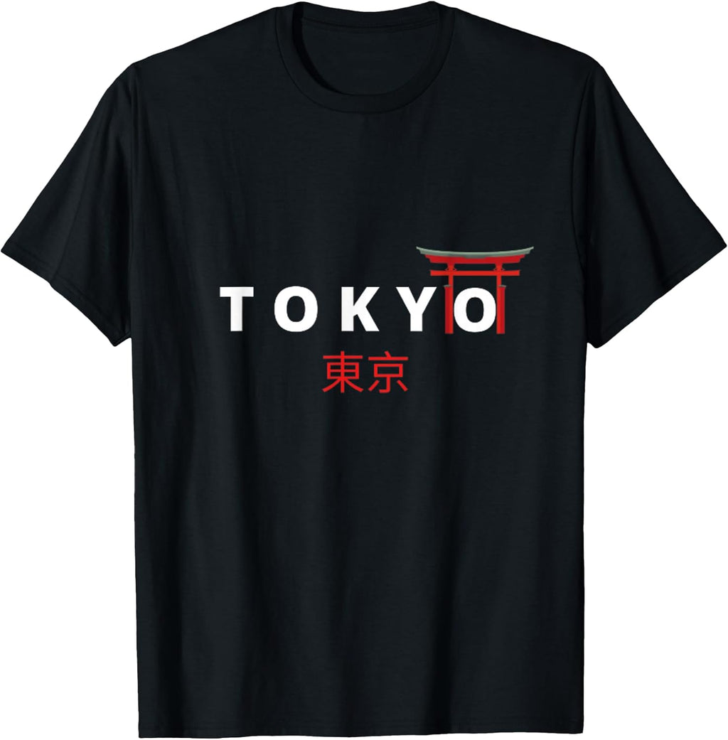 Tokyo Japanese Fonts, Kanji,Japan Desing T-Shirt