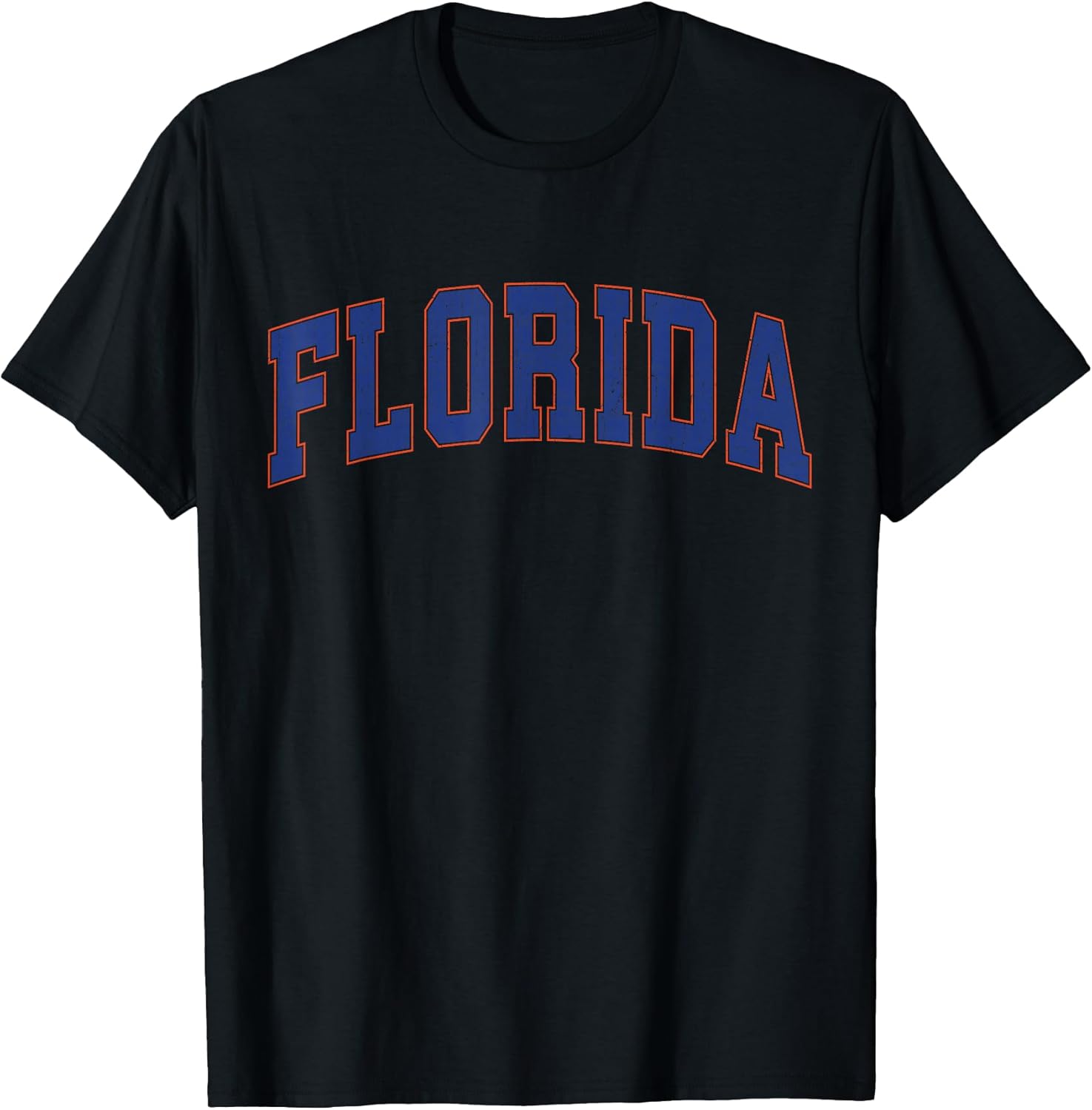 Florida FL Vintage Athletic Sports Orange Style 80s 90s T-Shirt