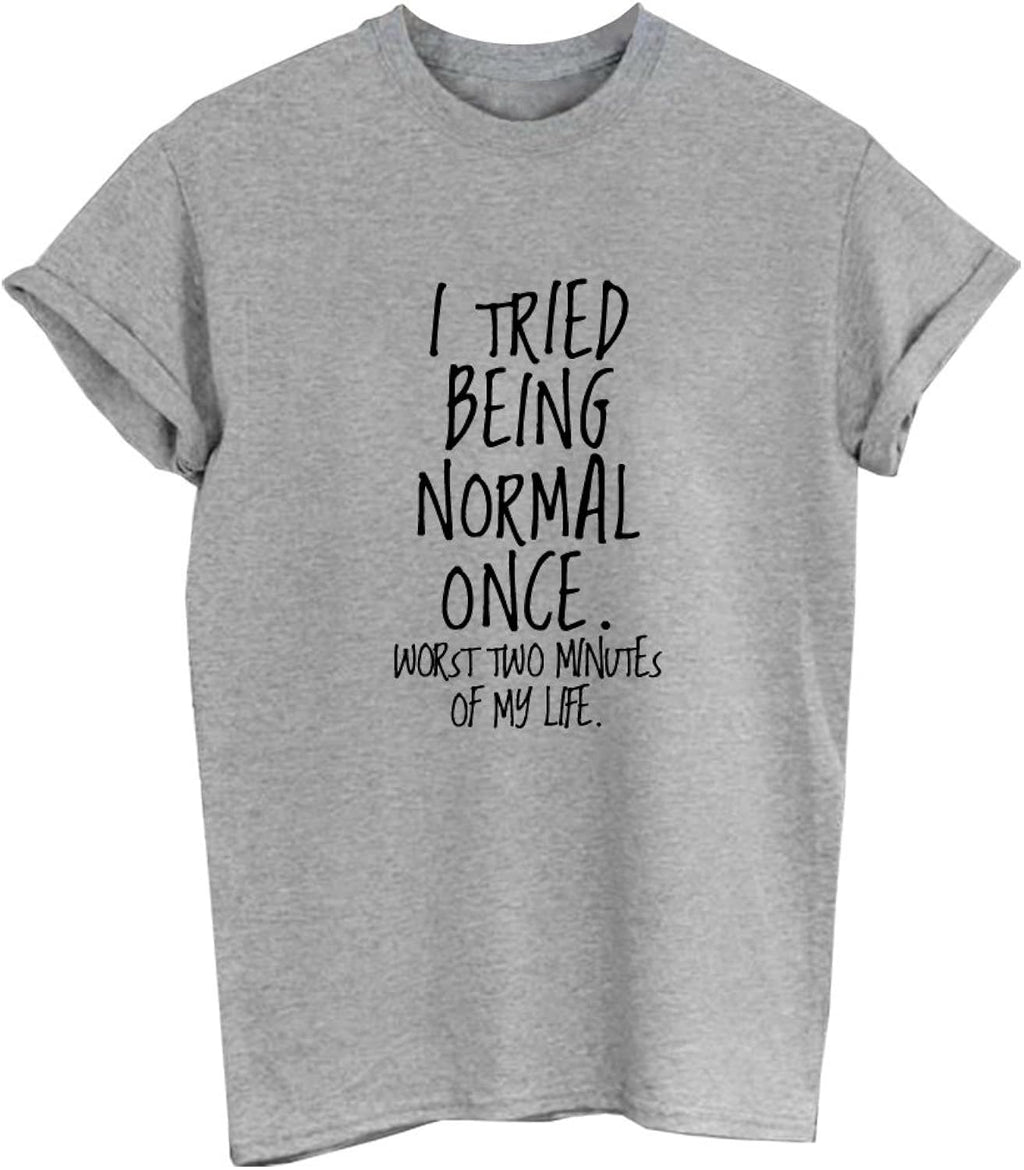 Women Fashion Summer Funny Printed Casual Graphic T-Shirts